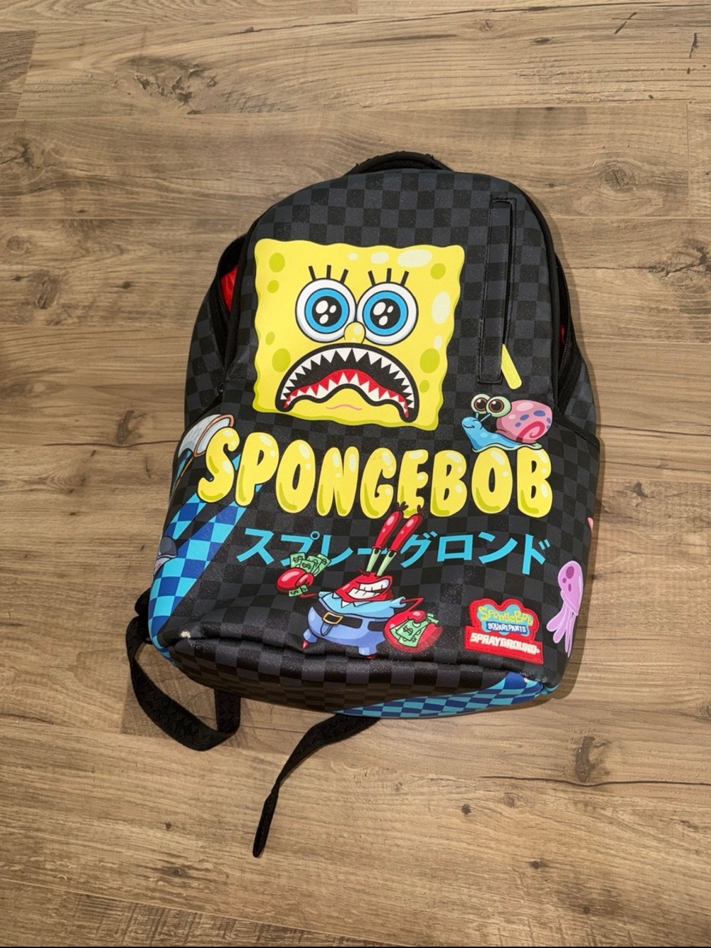 Sprayground SpongeBob anime backpack limited edition